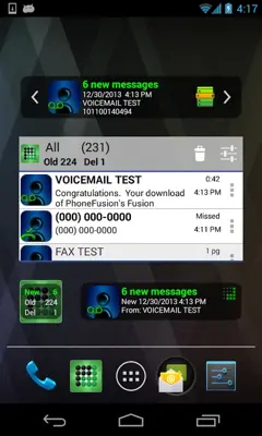 PF Voicemail+ android App screenshot 4